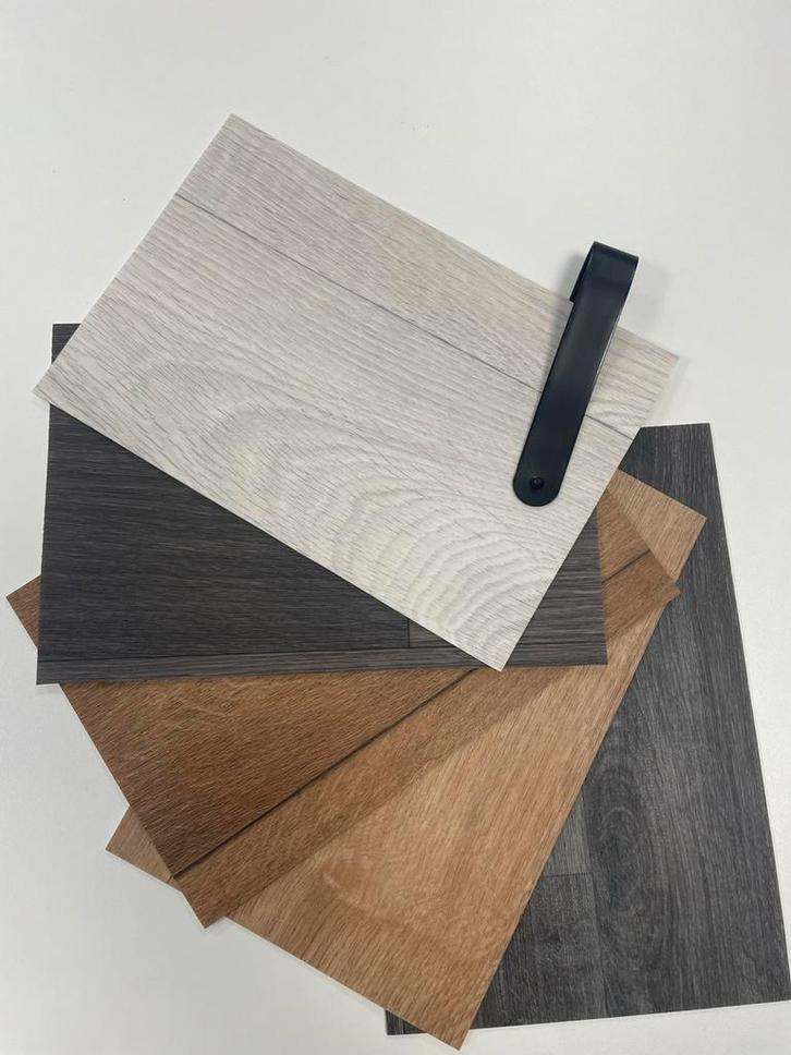 Vinyl rollen 4 meter breed, op maat te snijden. Merk: tarket, Huis en Inrichting, Stoffering | Vloerbedekking, Nieuw, Vinyl, Wit