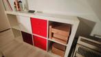 Ikea kallax kast 8x2 wit rood, Ophalen of Verzenden, Gebruikt, 25 tot 50 cm, Minder dan 150 cm