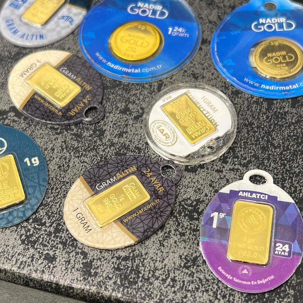 Goudenbaren 1 gram gold PAMP, Ophalen of Verzenden, Nieuw, Goud