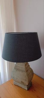 Grijze lampenkap, Ophalen of Verzenden, Zo goed als nieuw, Rond, 25 tot 50 cm