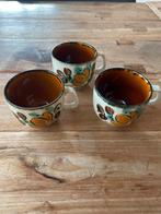 Vintage Boch Corfou Koffiekopjes - Set van 3, Ophalen of Verzenden