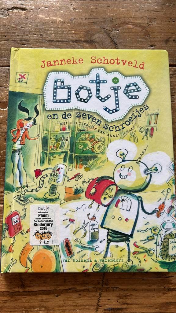 Janneke Schotveld - Botje en de zeven schroefjes, Boeken, Kinderboeken | Jeugd | onder 10 jaar, Gelezen, Fictie algemeen, Ophalen of Verzenden