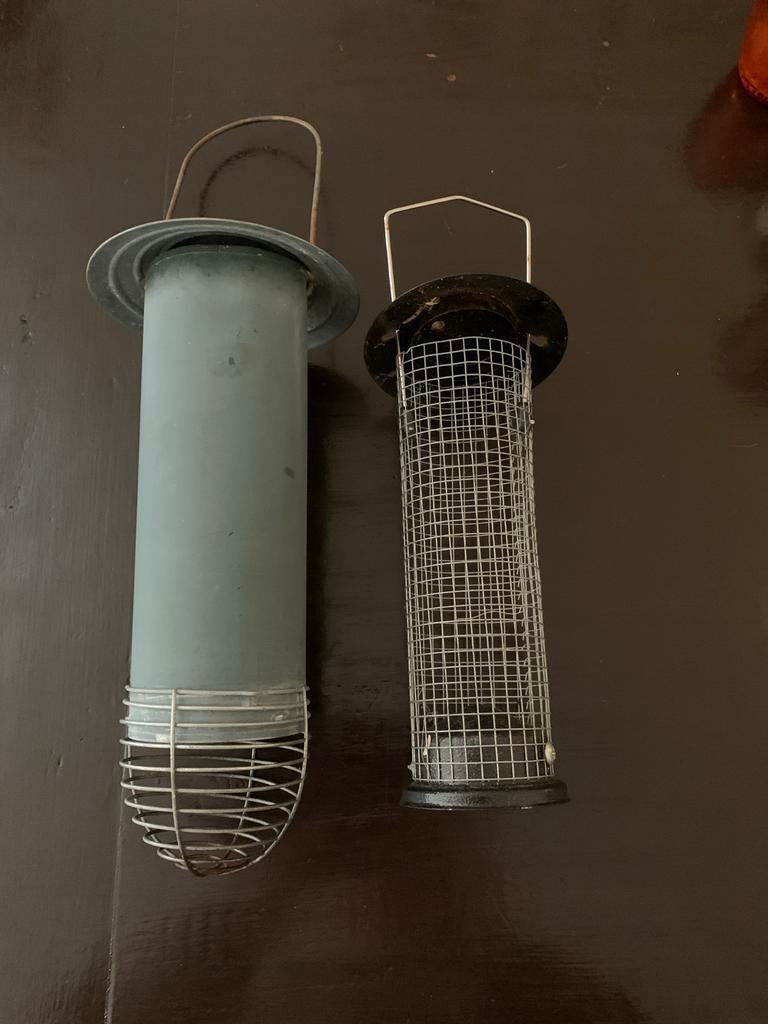 2x Vogelvoeder Silo, Tuin en Terras, Ophalen of Verzenden, Gebruikt