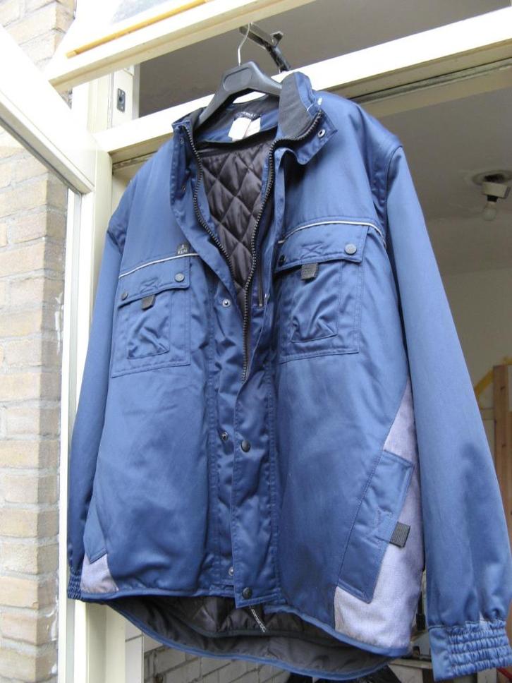Jack en Bodywarmer KLM-kleding, Kleding | Heren, Bodywarmers, Zo goed als nieuw, Maat 52/54 (L), Blauw, Ophalen of Verzenden