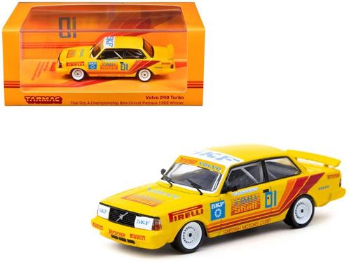 Tarmac 1:64 Volvo 240 Turbo no 01 Per-Gunnar Andersson Winne, Hobby en Vrije tijd, Modelauto's | Overige schalen, Nieuw, Auto