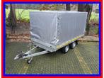 Eduard plateauwagen 2000kg + huif | 330x180x160, Auto diversen, Aanhangers en Bagagewagens, Gebruikt