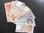 Bankbiljetten Papiergeld EUROPA (8x) B, UK, CH, GR, P, Postzegels en Munten, Bankbiljetten | Europa | Niet-Eurobiljetten, Ophalen of Verzenden