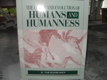 BOEK TAB RASMUSSEN: ORIGIN AND EVOLUTION OF HUMANS&HUMANESS beschikbaar voor biedingen