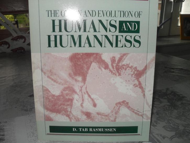 BOEK TAB RASMUSSEN: ORIGIN AND EVOLUTION OF HUMANS&HUMANESS, Boeken, Encyclopedieën, Gelezen, Los deel, Overige onderwerpen, Ophalen of Verzenden