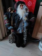 90 cm hoge kerstman. Heeft verlichting om de stok, Ophalen