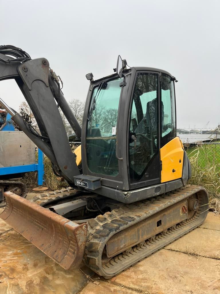 Mecalac MCR 8, Ophalen, Graafmachine