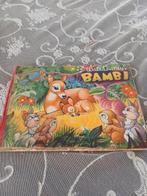 Vintage plaatjesalbum Bambi ca. 1952, Ophalen of Verzenden, Bambi of Dumbo, Gebruikt, Plaatje of Poster