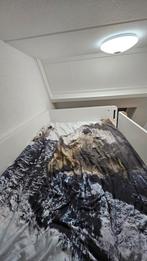 Hoogslaper met bureau & kast - ruimtebesparend!, Huis en Inrichting, Slaapkamer | Stapelbedden en Hoogslapers, Gebruikt, Eenpersoons