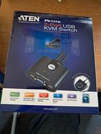 ATEN 2-Poorts USB KVM Switch - CS22U + beide andere switches, Computers en Software, Overige Computers en Software, Ophalen of Verzenden