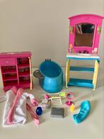 Barbie badkamer, Ophalen of Verzenden, Zo goed als nieuw, Barbie