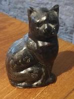 VINTAGE CAST IRON SPAARPOT VAN EEN KAT., Ophalen of Verzenden, Gebruikt, Steen, Aardewerk of Keramiek, Dier