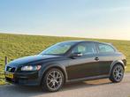 Volvo C30 2.5 T5 2007 Zwart | 6-bak | bbs | clima | cruise!!, Voorwielaandrijving, Zwart, 4 stoelen, Leder en Stof