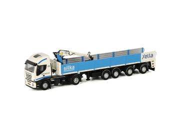 SEVRIENS; IVECO STRALIS 4X2 WITH FLOOR STONETRAILER beschikbaar voor biedingen