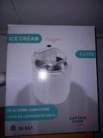 Nieuwe Captain Cook Ijsmachine - 1 Liter, Witgoed en Apparatuur, Ophalen, Nieuw, Zelfvriezend