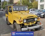 Toyota Land Cruiser FJ43 | 1981 | Route 66 Auctions, Auto's, Oldtimers, Overige carrosserieën, Zwart, Bedrijf, Handgeschakeld