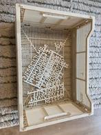 Klapkratje met lettertjes, Ophalen of Verzenden, Zo goed als nieuw