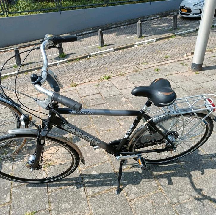 Target Herenfiets 28 inch, Fietsen en Brommers, Fietsen | Dames | Damesfietsen, Gebruikt, Overige merken, Versnellingen, 53 tot 56 cm