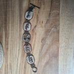Unieke armband Afrikaanse dieren    koper, Ophalen of Verzenden, Zo goed als nieuw