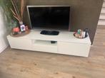 TV-meubel wit, Huis en Inrichting, Kasten | Televisiemeubels, Ophalen, Gebruikt, 150 tot 200 cm, Minder dan 100 cm
