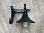 Buitenlamp groen, Tuin en Terras, Buitenverlichting, Gebruikt, Wandlamp, Ophalen of Verzenden, Netvoeding