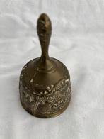 Antieke messing tafelbel met apostelen., Ophalen of Verzenden, Koper