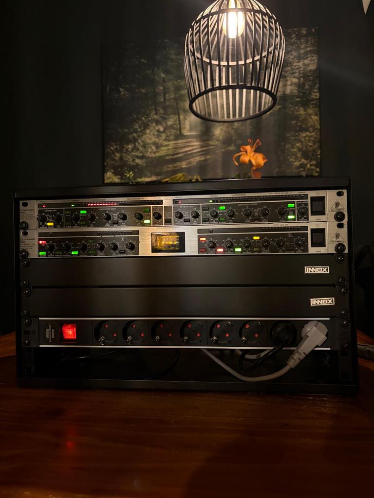 19-inch audio set compleet, Ophalen, Zo goed als nieuw, 100 watt of meer