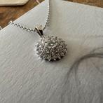Zilveren 925 ketting met hanger 40+5cm, Ophalen of Verzenden, Nieuw, Zilver, Met hanger