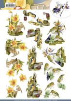 Precious Marieke Birds CD11778 3D knipvel A4, Dieren, ., Nieuw, Ophalen of Verzenden