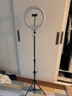 Ringlamp met statief, Ophalen, Gebruikt, Lamp of Flitsset