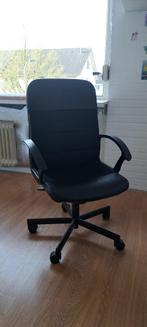 ikea bureaustoel, Huis en Inrichting, Bureaustoelen, Ophalen, Gebruikt, Zwart, Gaming bureaustoel