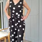 Frank Lyman elegante jumpsuit zwart witte noppen maat 36/38, Kleding | Dames, Jumpsuits, Verzenden, Zwart, Zo goed als nieuw, Maat 36 (S)