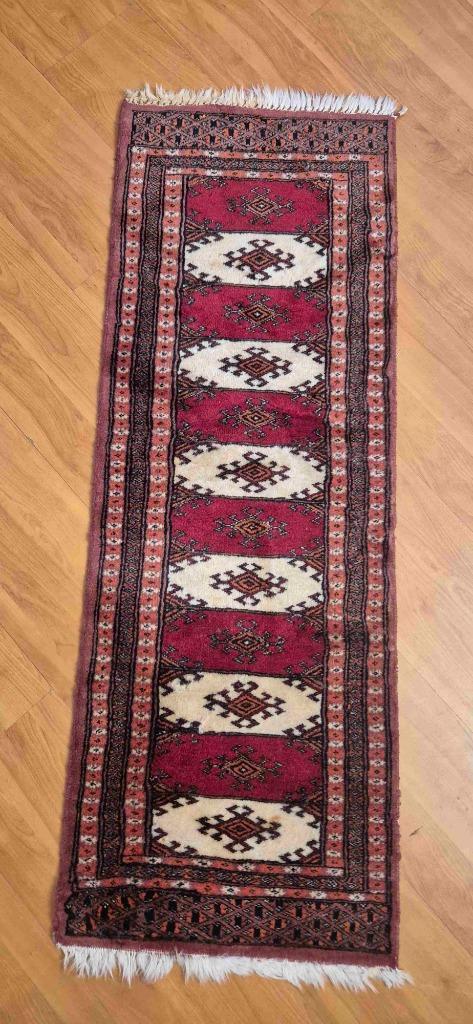 Tapijt handgeknoopt loper  119/43, Huis en Inrichting, Stoffering | Tapijten en Kleden, Gebruikt, 100 tot 150 cm, Minder dan 50 cm