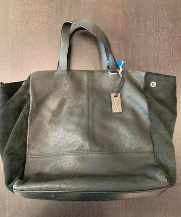 Tas Mart Visser mooie zwart leren dames tas. beschikbaar voor biedingen