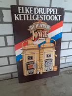 De Kuyper jenever kartonnen reclame bord, Verzamelen, Ophalen of Verzenden, Gebruikt, Reclamebord