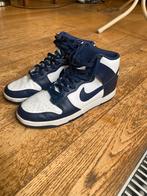 Nike Dunk High (championship) Navy, Ophalen of Verzenden, Wit, Zo goed als nieuw, Sneakers of Gympen