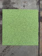 Tapijttegels Desso - groen - 50x50- 76m2, Ophalen, Zo goed als nieuw, Tapijttegels, Groen