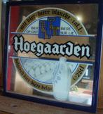 HOEGAARDEN REKLAME SPIEGEL, Ophalen of Verzenden, Gebruikt, Reclamebord