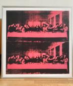 Laatste avondmaal in roze Andy Warhol, Antiek en Kunst, Kunst | Litho's en Zeefdrukken, Ophalen of Verzenden