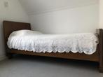 Houten 1-persoonsbed, Ophalen, Gebruikt, 90 cm, Eenpersoons