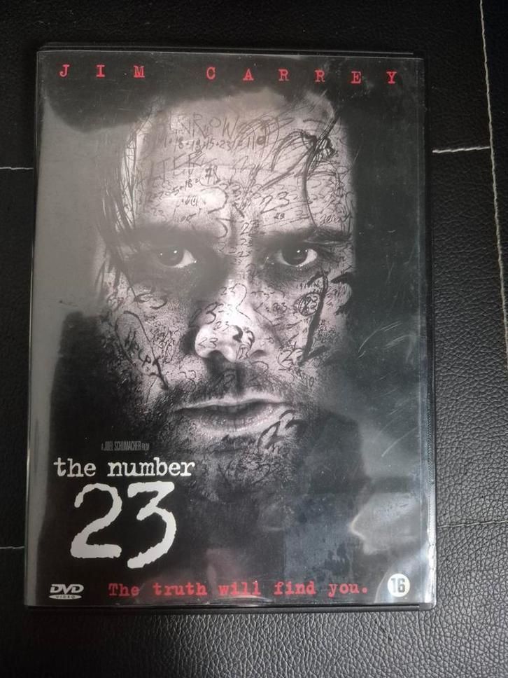 The number 23, Cd's en Dvd's, Dvd's | Horror, Zo goed als nieuw, Overige genres, Ophalen of Verzenden