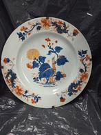 Antiek Chinees Bord met Bloemmotieven, Ophalen of Verzenden