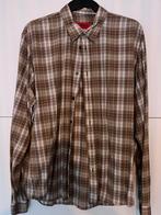 Hugo Boss Overhemd XL, Bruin, Ophalen of Verzenden, Hugo Boss, Gedragen