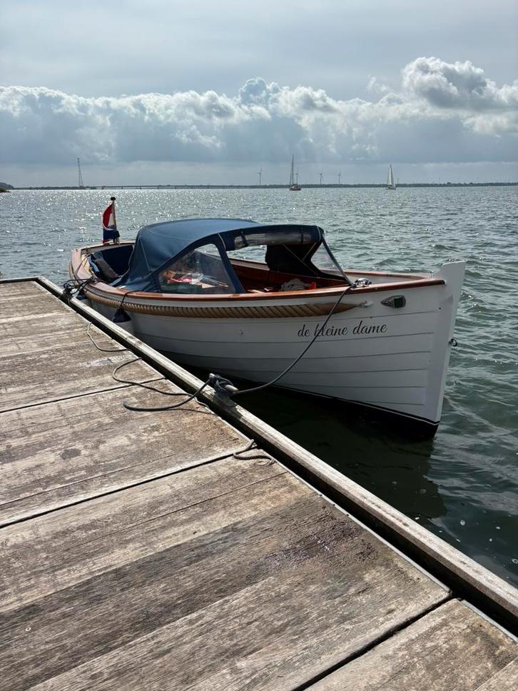 Gaastmeer Admiraalssloep, Watersport en Boten, Sloepen, Gebruikt, 30 tot 50 pk, 6 meter of meer, Binnenboordmotor, Diesel, Staal