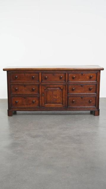 Antiek Engels dressoir/ balie/ kookeiland uit eind 18e eeuw beschikbaar voor biedingen