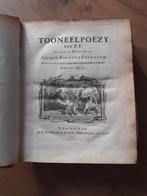 Tooneelpoëzy van S.F. - 1735 - Eerste Deel Studio Fovetur In, Antiek en Kunst, Ophalen of Verzenden, STUDIO FOVETURINGENIUM